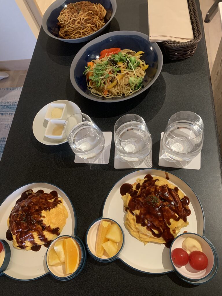 ルームサービス（夕食）